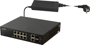 Switch rk 12 ports 8xpoe + 2xuplink + 2xuplink sfp