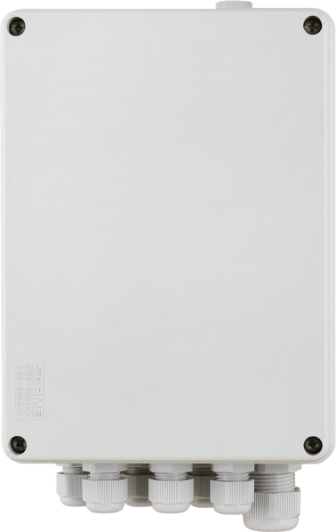 Switch a 6 porte con alim per 4 tc ip ermetico