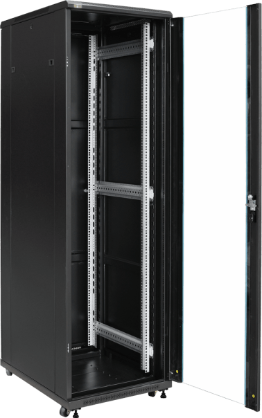 Rack 42u assemblato 600×2055×800 - pavimento