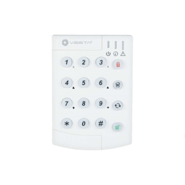 Tastiera radio vesta. tastiera retroilluminata. 4