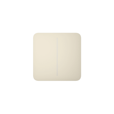 Solobutton (2-gang) [55] asp ivory tasto per lig