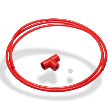 Kit aspirazione giunto a  t - 2 metri