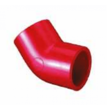 Raccordo a gomito a 45°(ordinare in multipli di 5