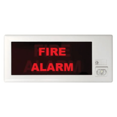 Scritta aggiuntiva fire alarm