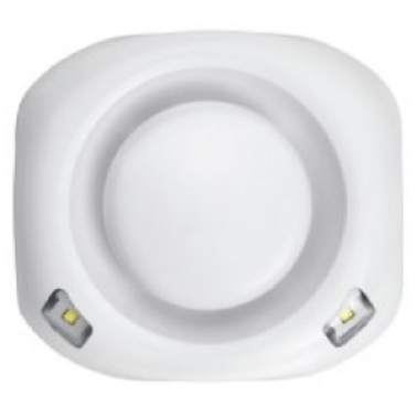 Sirena bianca con led bianchi ip65