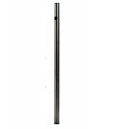 Palo in acciaio inox preforato per passaggio inter