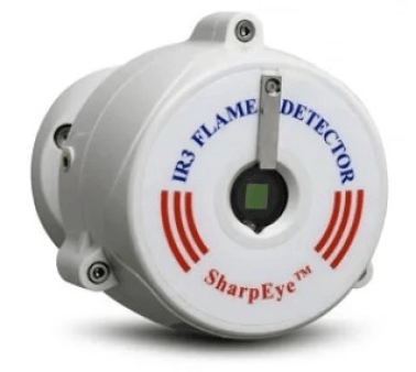 Rivelatore di fiamma a triplo ir con contenitore i