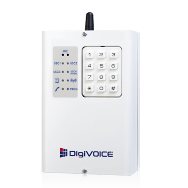 Combinatore gsm 4 ingressi 4 uscite con box metall