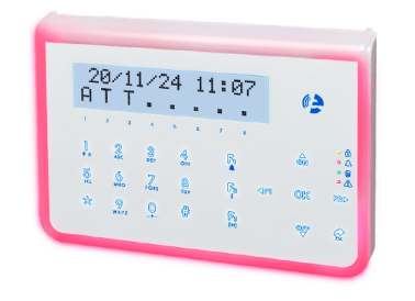 Tastiera lcd oled touch  con prossimitÀfondo grig