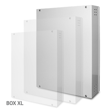 Contenitore metallico xlarge 410 x 340 x 105 mm (h