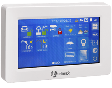 Tastiera grafica touch 4,3, wifi, audio, rfid, bi