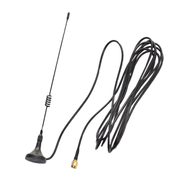 Antenna a base magnetica con 2mt di cavo coassiale