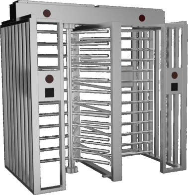 Tornello a tutta altezza sus304 doppia corsia