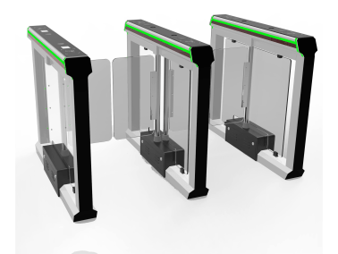 Tornello swing doppio core