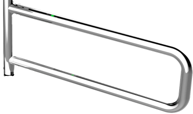 Braccio 90cm in acciaio per tt2620