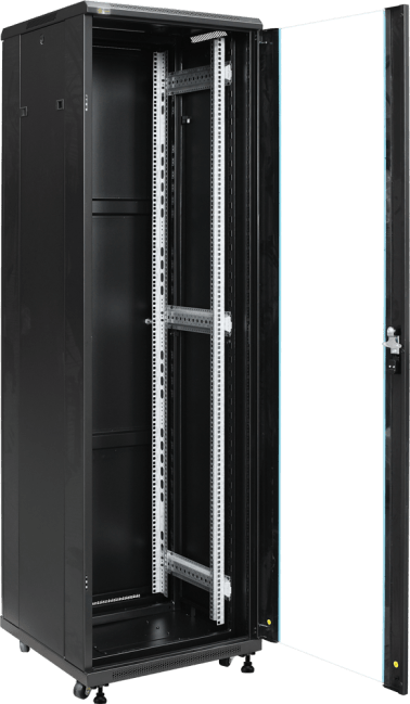 Rack 42u assemblato 6600×2055×600 - pavimento