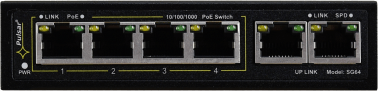Switch poe sg64 a 6 porte per 4 telecamere ip