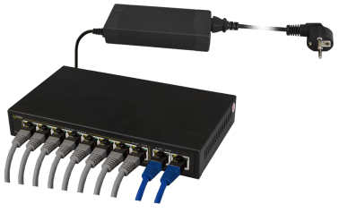 Switch poe sg108 a 10 porte per 8 telecamere ip
