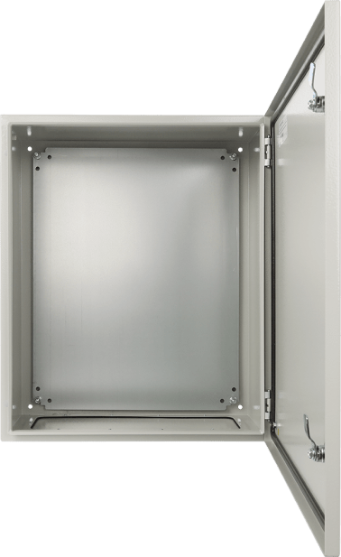 Contenitore metallo ip66 con piast 500 × 600 × 2