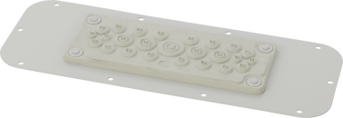 Passacavi 360x27x130 mm