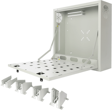 Contenitore dvr 600x600x200 e monitor 490x385x175