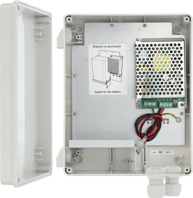 Stazione alim.ne hpsbh 13,8v/3a/7ah ip44