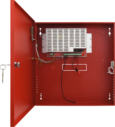 Stazione alim.ne en54c 27,6vcc 5a (2x17ah) led