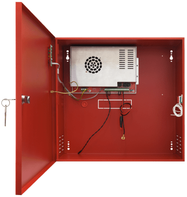 Stazione alim.ne en54c 27,6vcc 10a (2x28ah) led