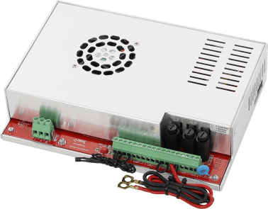 Alimentatore con c.batt en54-4 27,6vcc 10a