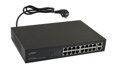 Switch poe s116 a 16 porte per 16 telecamere ip