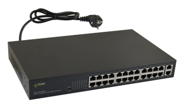 Switch poe s124 a 24 porte per 24 telecamere ip
