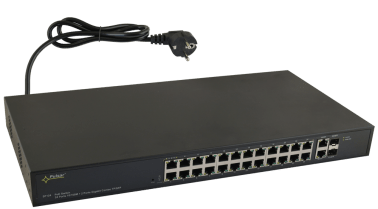 Switch poe sf124 a 24 porte per 24 telecamere ip