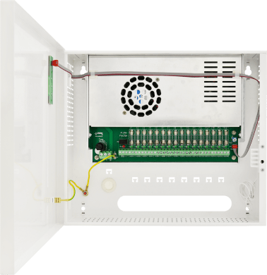 Alimentatore multiuscita per tvcc 12v 15a 16 out 1
