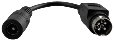 Alimentatore per hikvision dvr (din 4 pin / 2.1 /