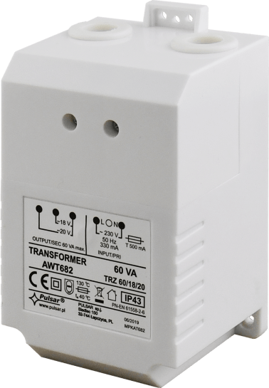 Trasformatore trz 60va/18v/20v