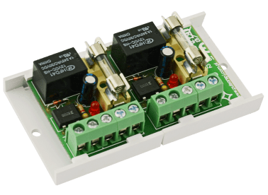 Modulo rele 10÷16vdc/vac 2x rel-c/no/nc