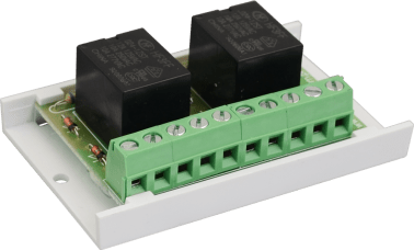 Modulo rele 20÷28 v cc 2x rel-c/no/nc,