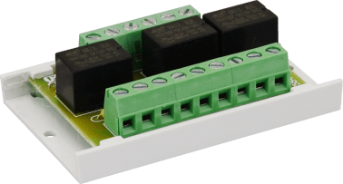 Modulo rele 10÷14 v cc 3x rel-c/no/nc