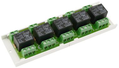 Modulo rele 10÷14 v cc 5x rel-c/no/nc