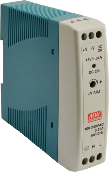 Alimentatore din mdr 15v/20w/1,34a