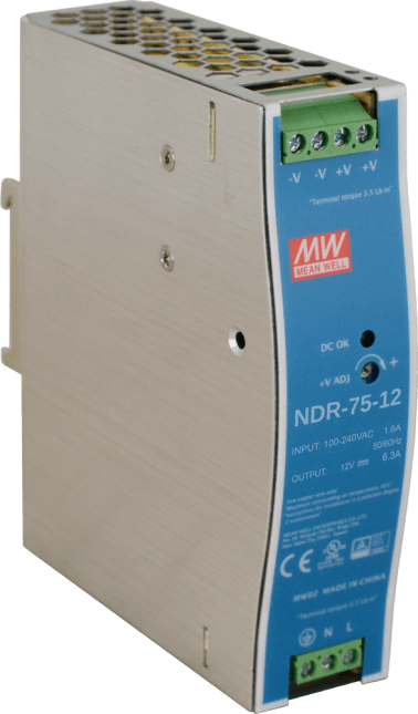 Alimentatore din ndr 12v/75w/6,3a