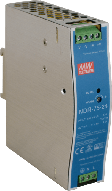 Alimentatore din ndr 24v/75w/3,2a