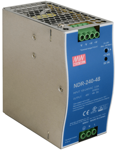 Alimentatore din ndr 48v/240w/5a