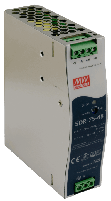 Alimentatore din sdr 48v/75w/1.6a