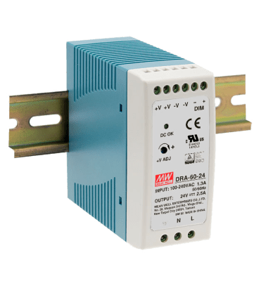 Alimentatore din dra 24v/60w/2.5a
