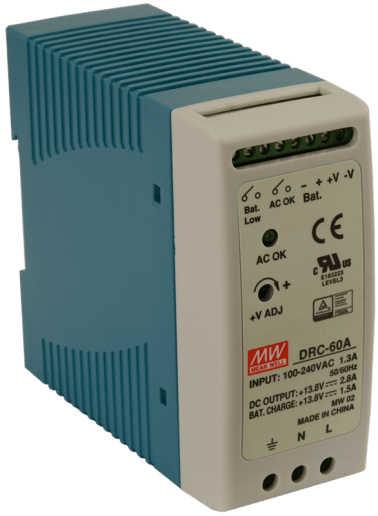 Alimentatore din drc 13.8v/60w/2.8a/1.5a