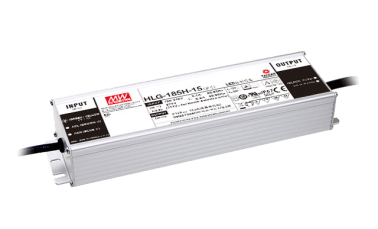 Alimentatore per led hlg 12v/185w/13a