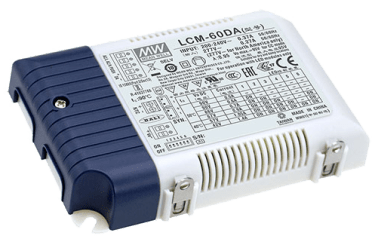 Alimentatore per led lcm 60w/500ma-1400ma