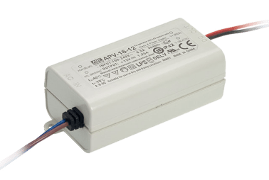 Alimentatore per led apv 12v/16w/1.25a