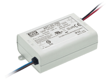 Alimentatore per led apc 15-50v/25.2w/500ma